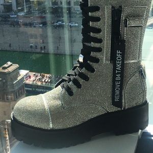 Billionaire Bling Boots By Dolls Kill SIZE 8